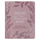 Prayers for a Woman's Heart Faux Leather Devotional