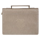 Amazing Grace Isa. 53:5 Bible Cover Fashion Taupe