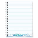 Ga met vreugde naar buiten A5 Christelijk notitieboekje