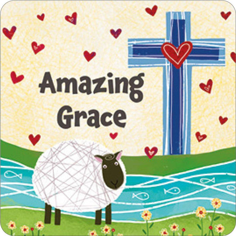 Amazing Grace Christian Coaster