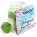 Een nieuw ding Christelijke Coaster