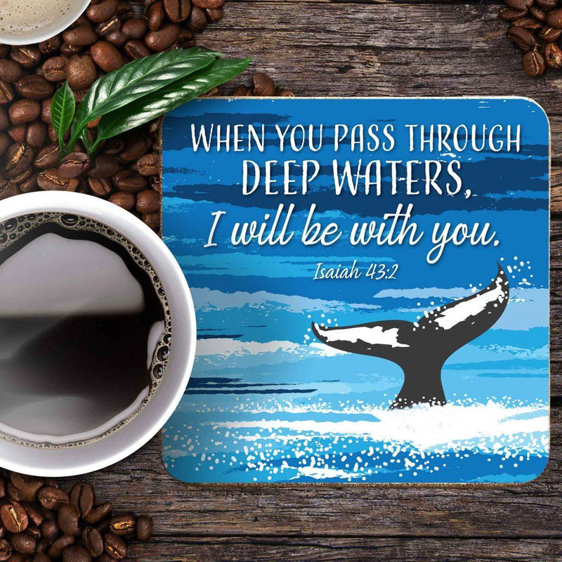 Be with you Christian Coaster