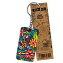 Bless you flowers Keyring