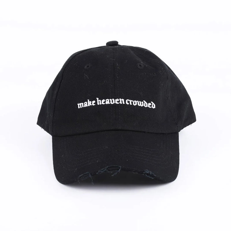 Make heaven crowded Cap black