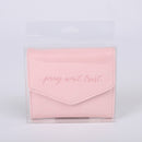 Pray Wait Trust Wallet PU Leather Women’s Pink