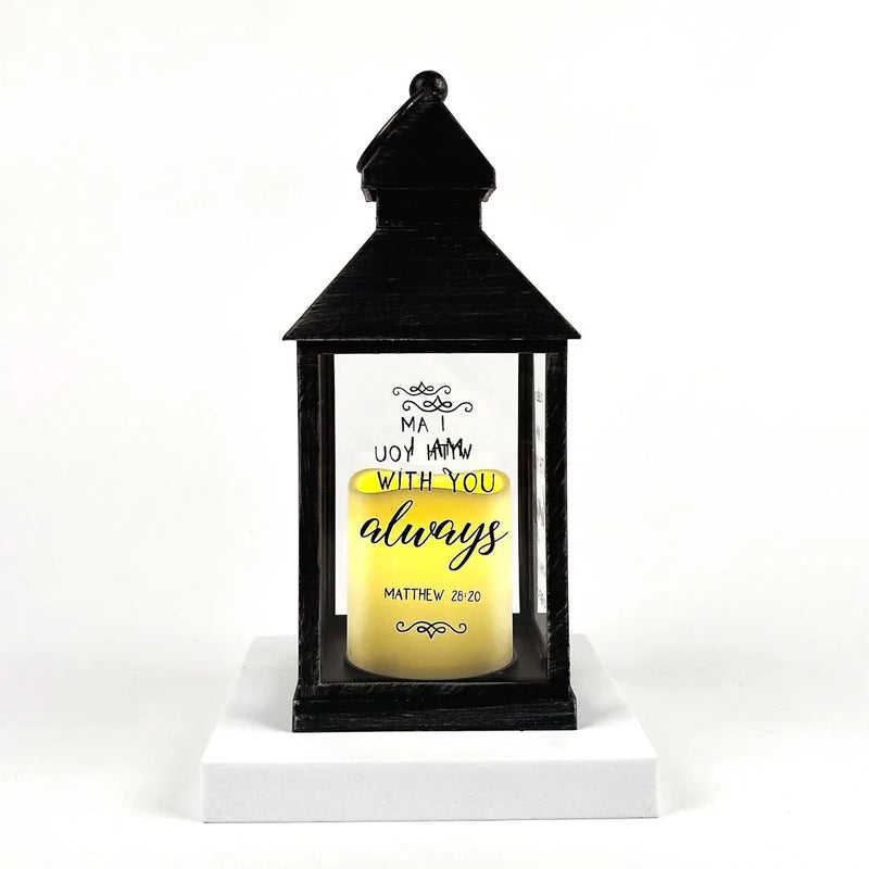 I am always with you  Lanterns led candle