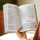 Comfort print bijbel zwart soft touch