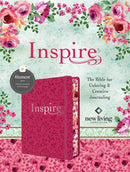 NLT Inspire Bible  Filament Enabled Edition-Pink Peony Hardcover LeatherLike