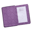 KJV Bible Compact LP Faux Leather Purple
