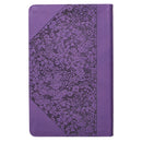 KJV Bible Giant Print Standard-size Faux Leather Purple Two-tone