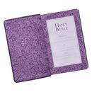 KJV Bible Giant Print Standard-size Faux Leather Purple Two-tone