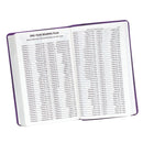 KJV Bible Giant Print Standard-size Faux Leather Purple Two-tone