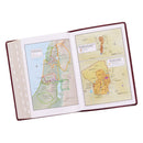KJV Bijbel Super Giant Print Kunstleer, Bordeauxrood