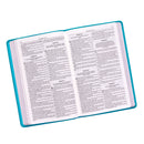 KJV Bible Gift Edition Faux Leather Teal