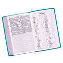 KJV Bible Gift Edition Faux Leather Teal