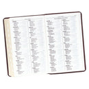 KJV Bible Giant Print Standard-size Faux Leather Dark Brown