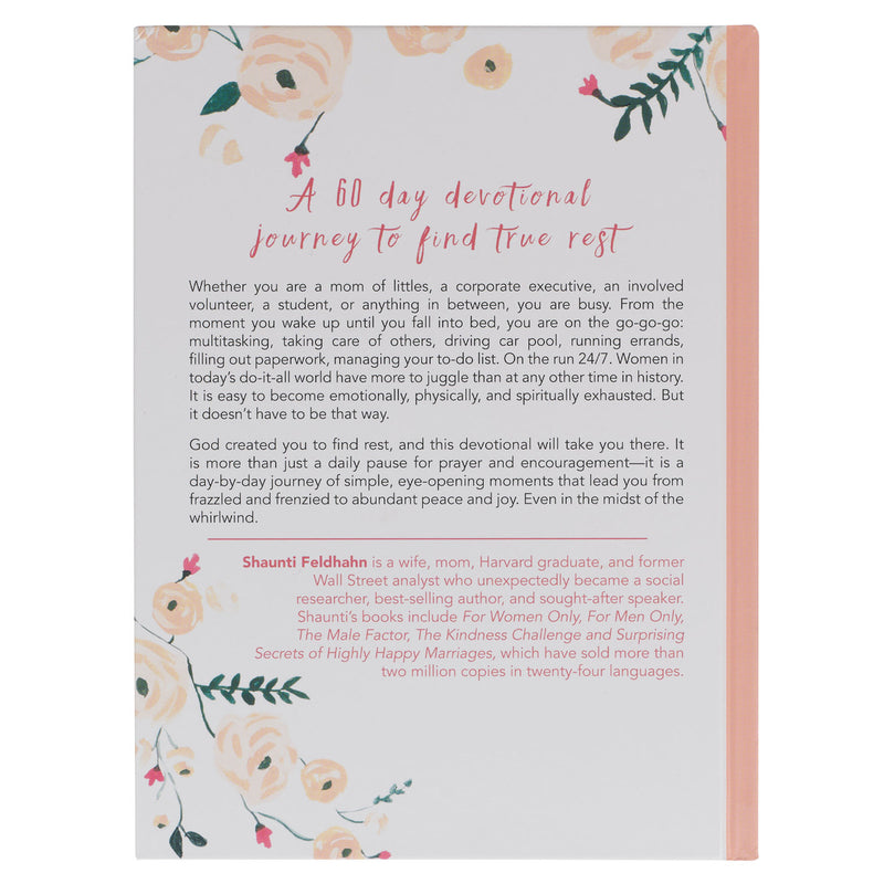 Find Rest Pink Floral Hardcover