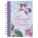 Strength and Dignity Purple Hummingbird