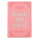 Look Up, Girl! Pink Faux Leather