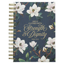 Teal Strength & Dignity Prov. 31:25  Journal Wirebound 