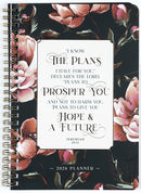 For I Know the Plans Jer. 29:11 2026 Spiral-bound 18 Month Planner 