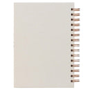 Liefde is vriendelijk koraal klaproos spiraal dagboek