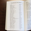 Comfort print bijbel zwart soft touch