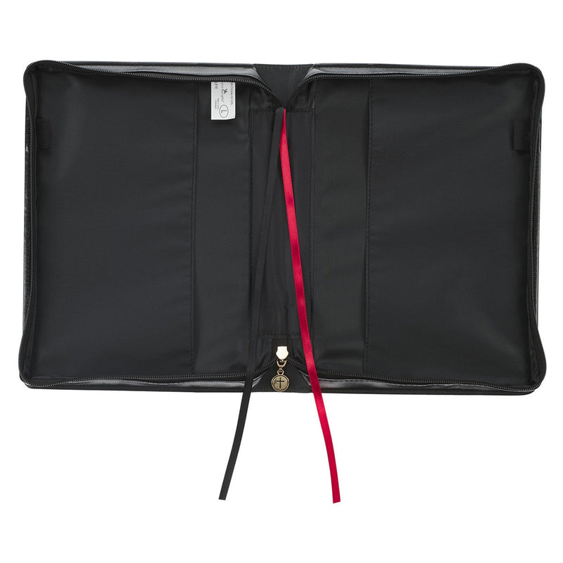 Hoop en een toekomst Jer. 29:11 Bijbelcover Mode Zwart Bloemen.