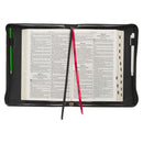 Hoop en een toekomst Jer. 29:11 Bijbelcover Mode Zwart Bloemen.