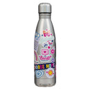 Water Bottle SS Silver Shine For Jesus Matt. 5:16