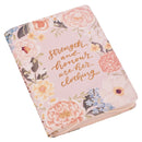 Strength & Dignity Prov. 31:25 Journal Classic Zip Pink