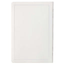 Wit imitatieleer grote print dun Ind