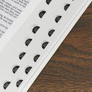 Wit imitatieleer grote print dun Ind