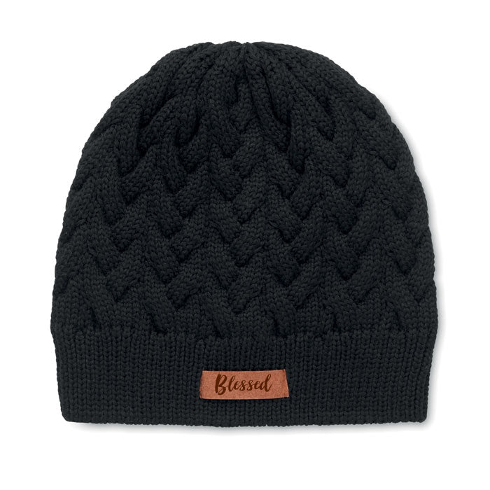 Blessed hat beanie Black