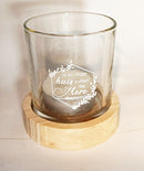 Ik en mijn huis zullen de Hier dienende waxinelichthouder