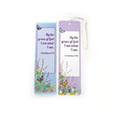 By the grace of God, 1 Corinthians 15:10 Fabric Bookmark Set