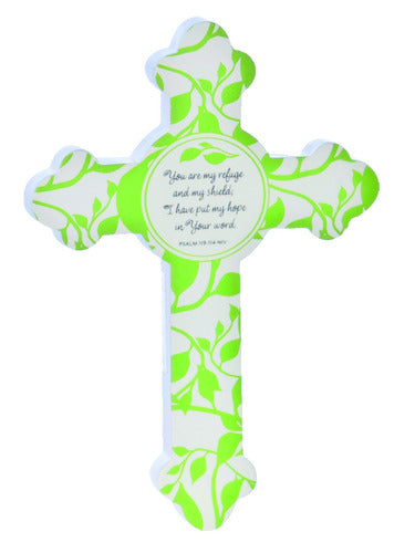 Hope - Green - Resin cross