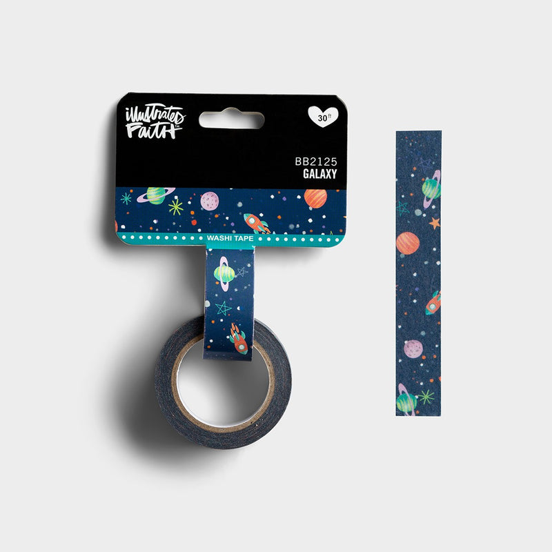 Childlike faith - Galaxy - Washi tape