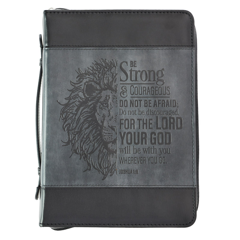 Be strong and courageous - LuxLeather