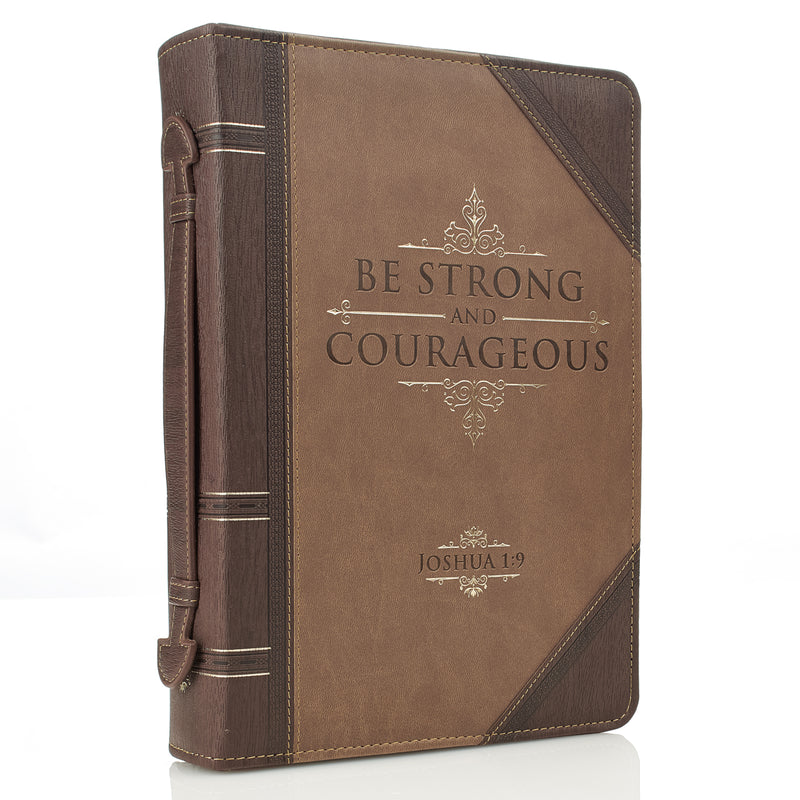 Be strong and courageous - LuxLeather