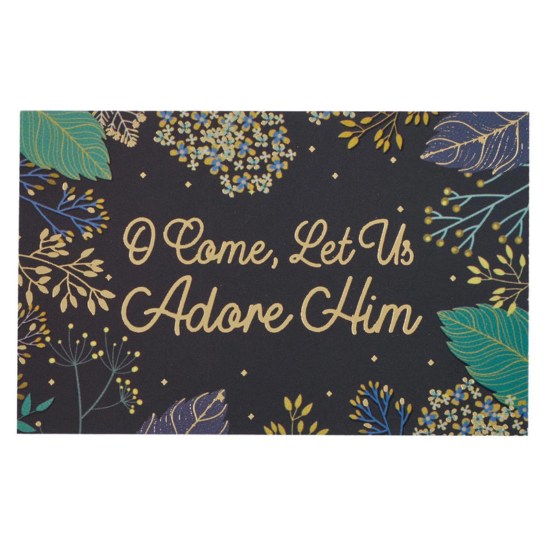 O come let us adore Him - Christmas