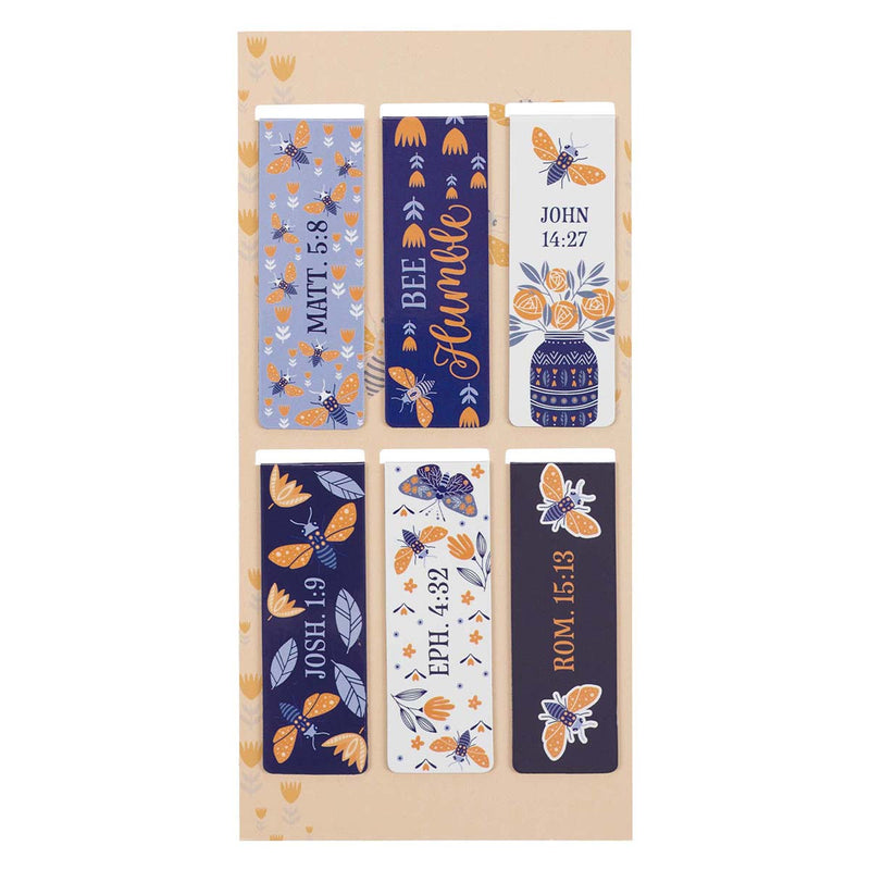 Let It Bee Magnetic Bookmark Set