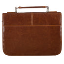 Faith Badge Bruin Luxleer