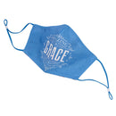 Amazing Grace Blue Coton Face Mask