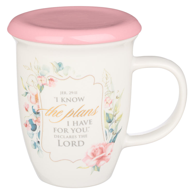 I Know the Plans Pink Lidded - Jer 29:11