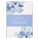 Strength Blue Floral -Psalm 28:7