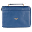 Het Koninkrijk van God Tweekleurige Blauwe Faux Le