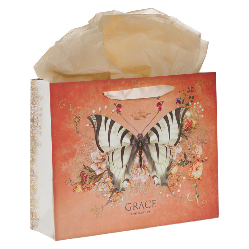 Grace Butterfly Orange with Card Set