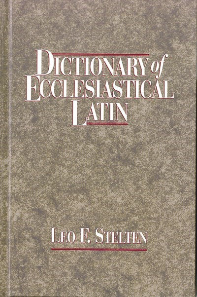 Dictionary Of Ecclesiastical Latin