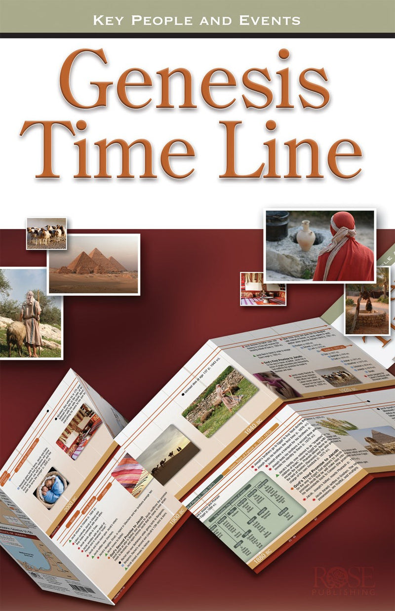 Genesis Time Line Pamphlet (Pack Of 5)